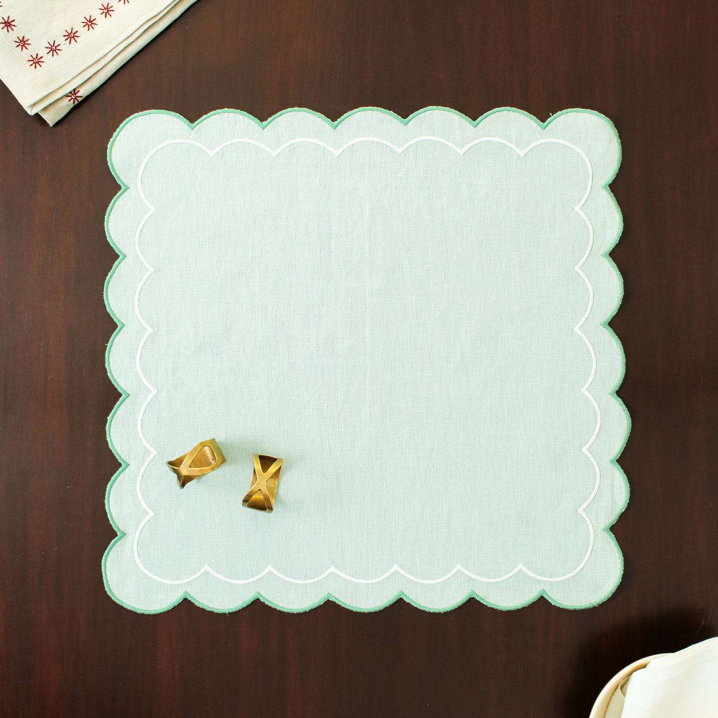 Meadows Napkin-Green