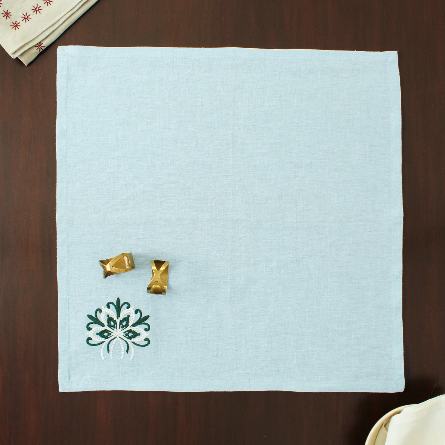 Olivia Napkin-Blue