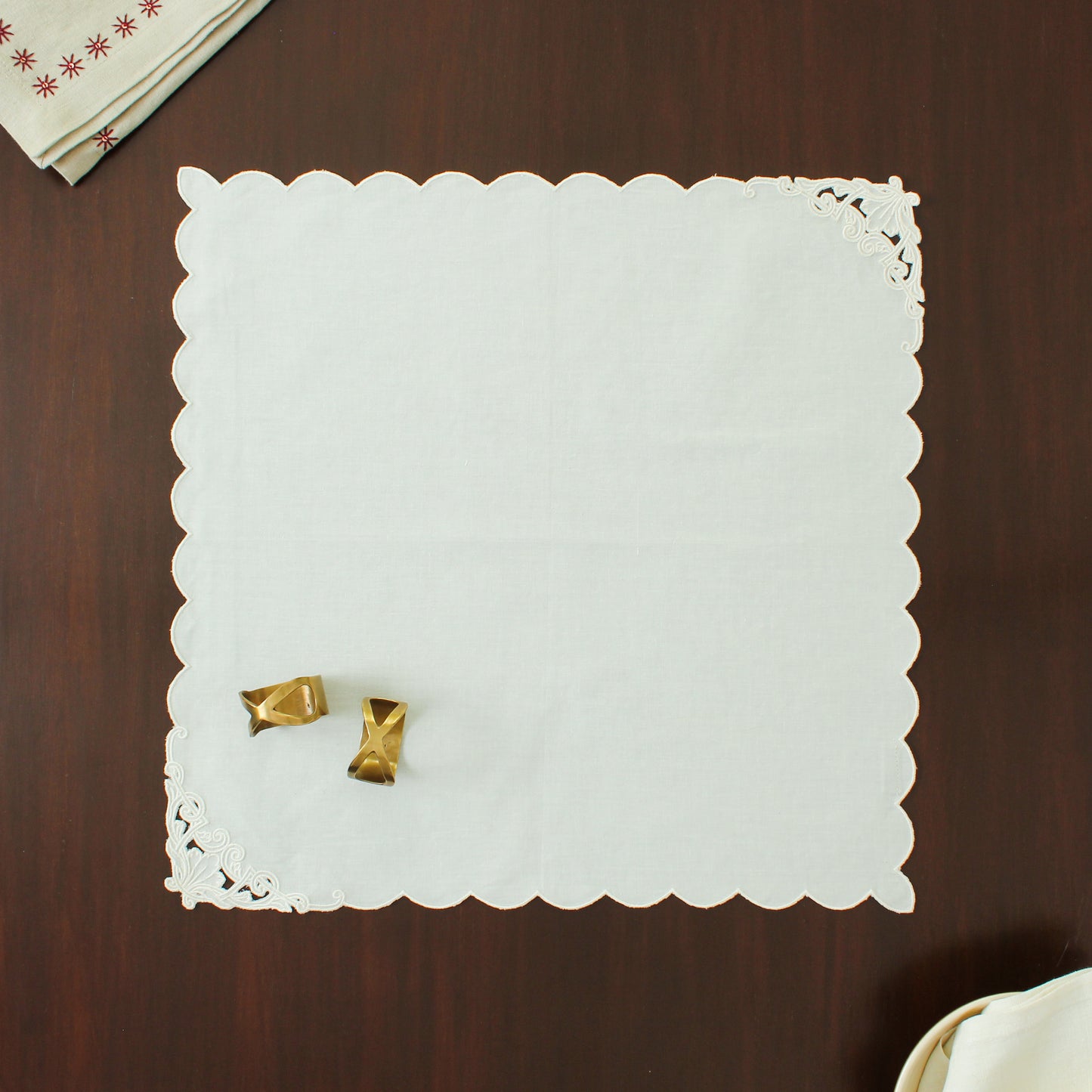 Noor Napkin-Ecru