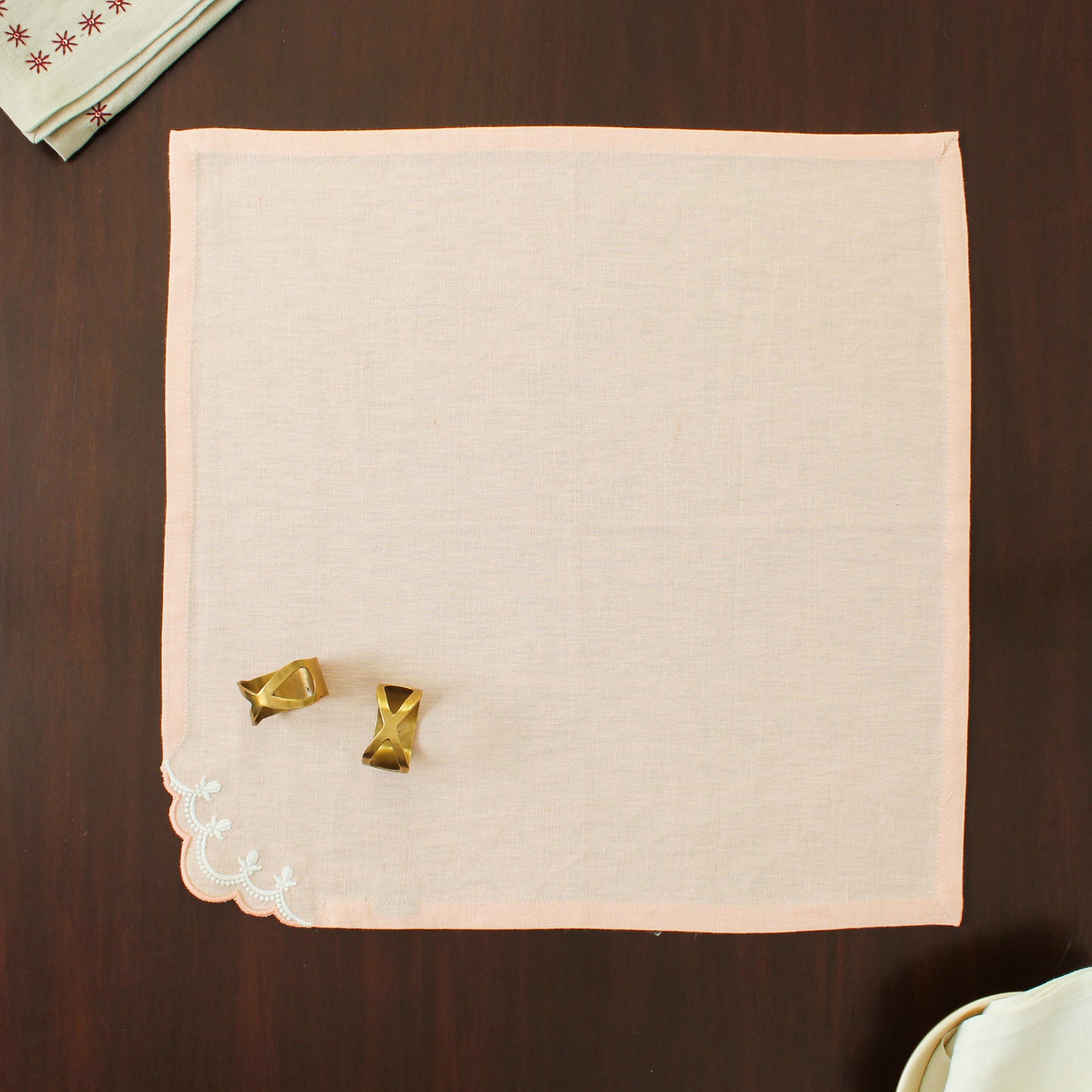 Cherry-Blossom Napkin-Pink