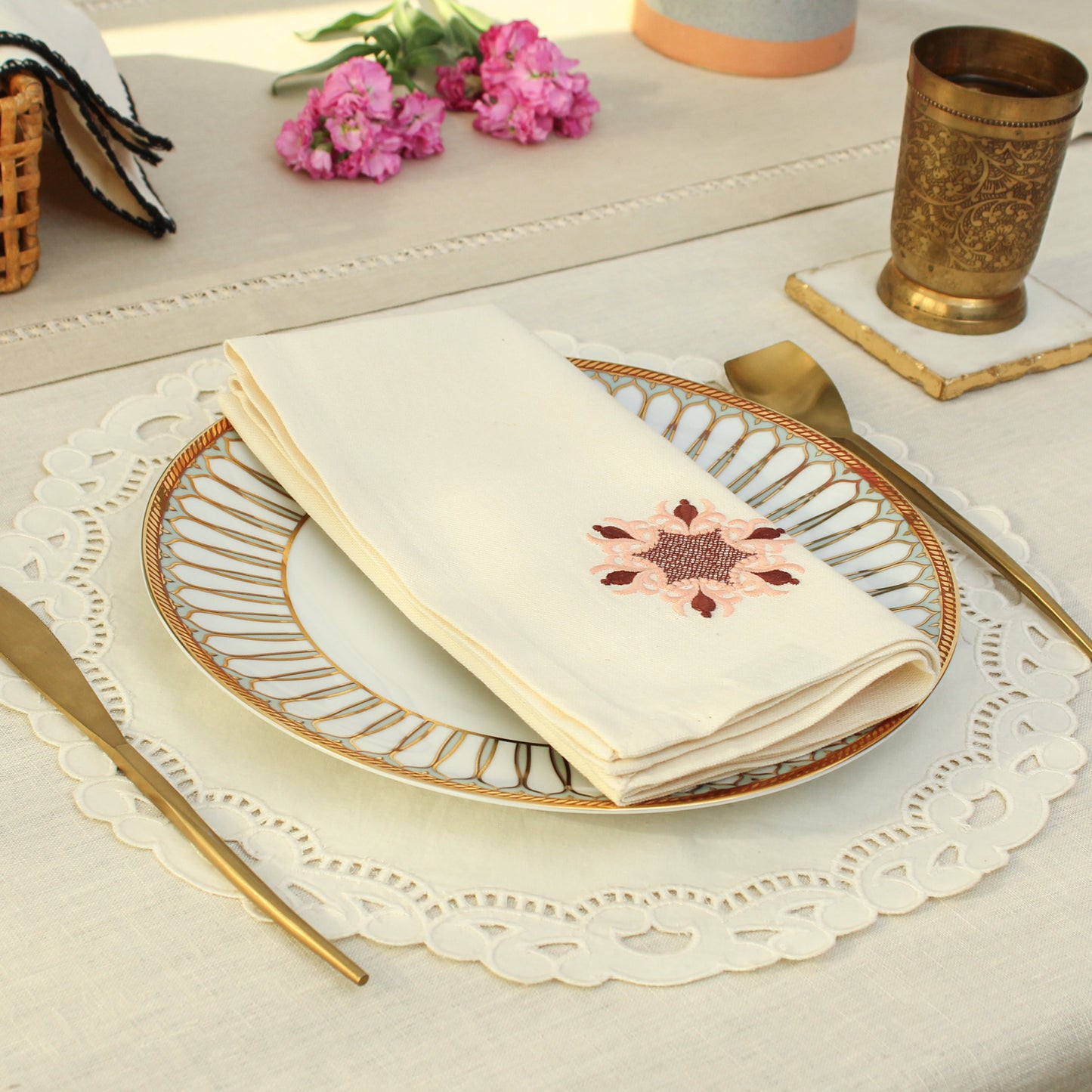Amelia Napkin-Ecru