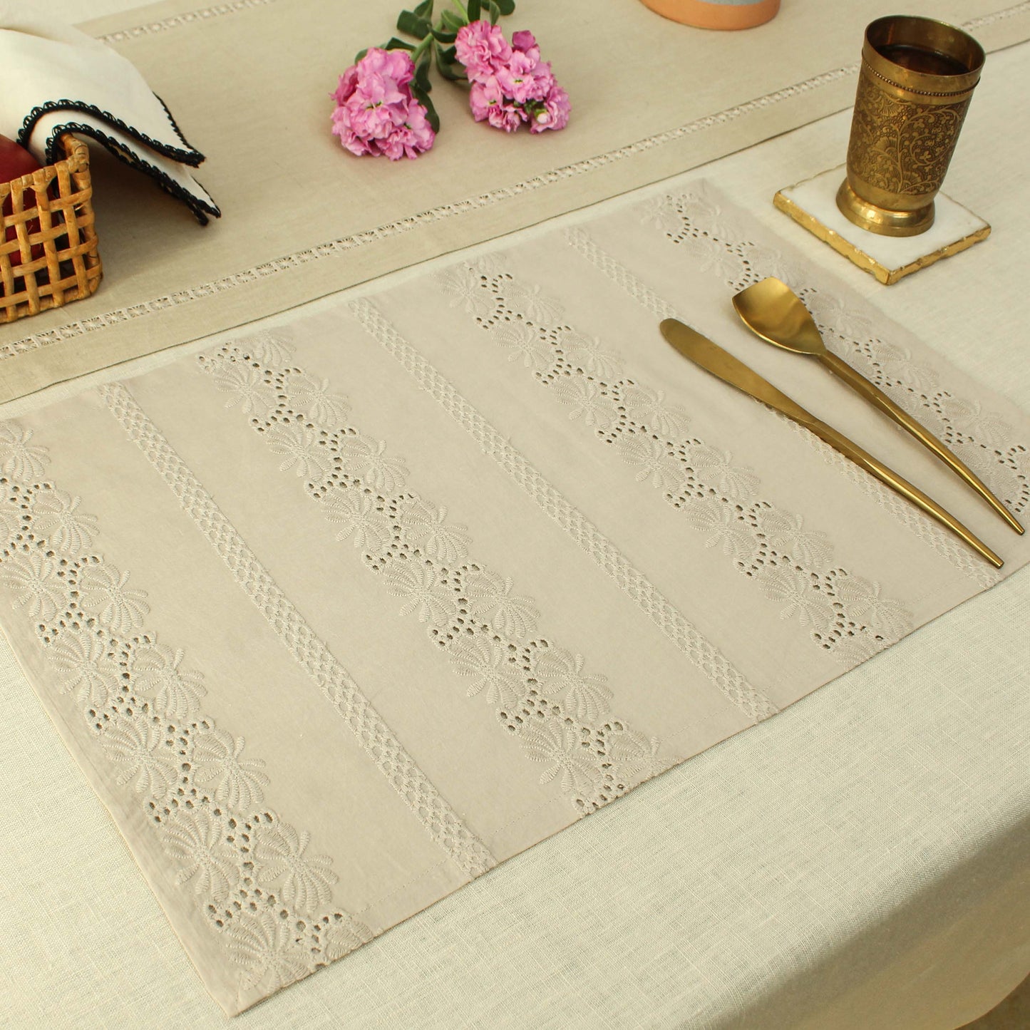 Ketti Placemat-Beige