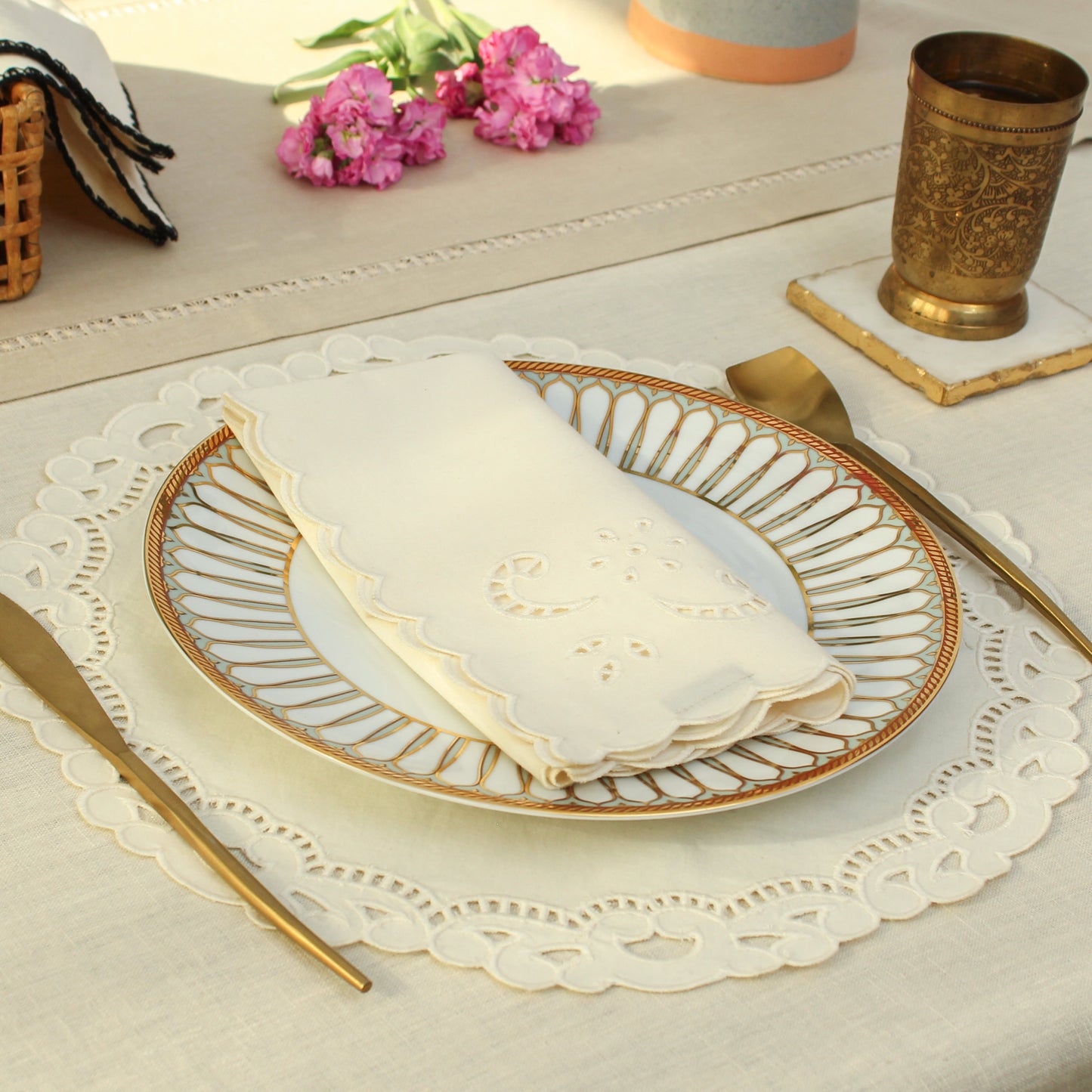 Sahr Napkin-Ecru