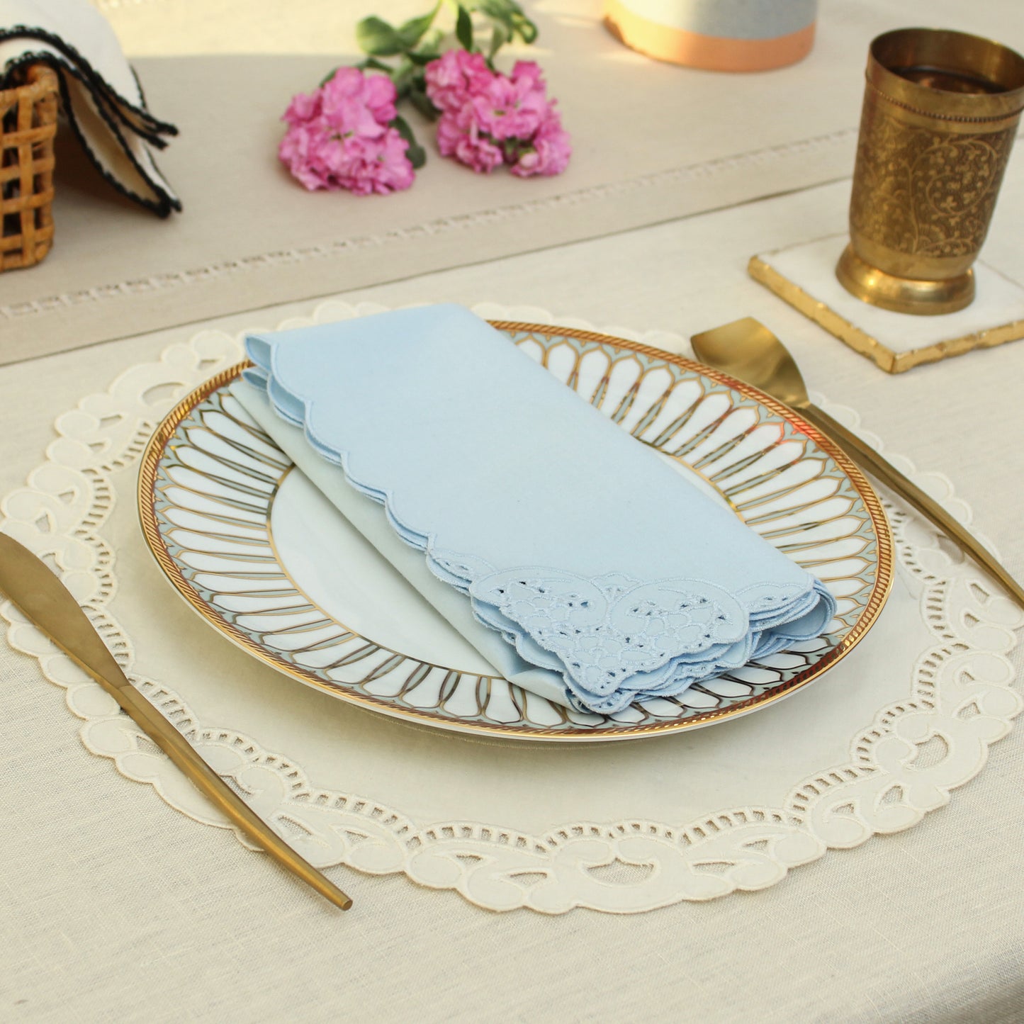 Bahar Napkin-Blue