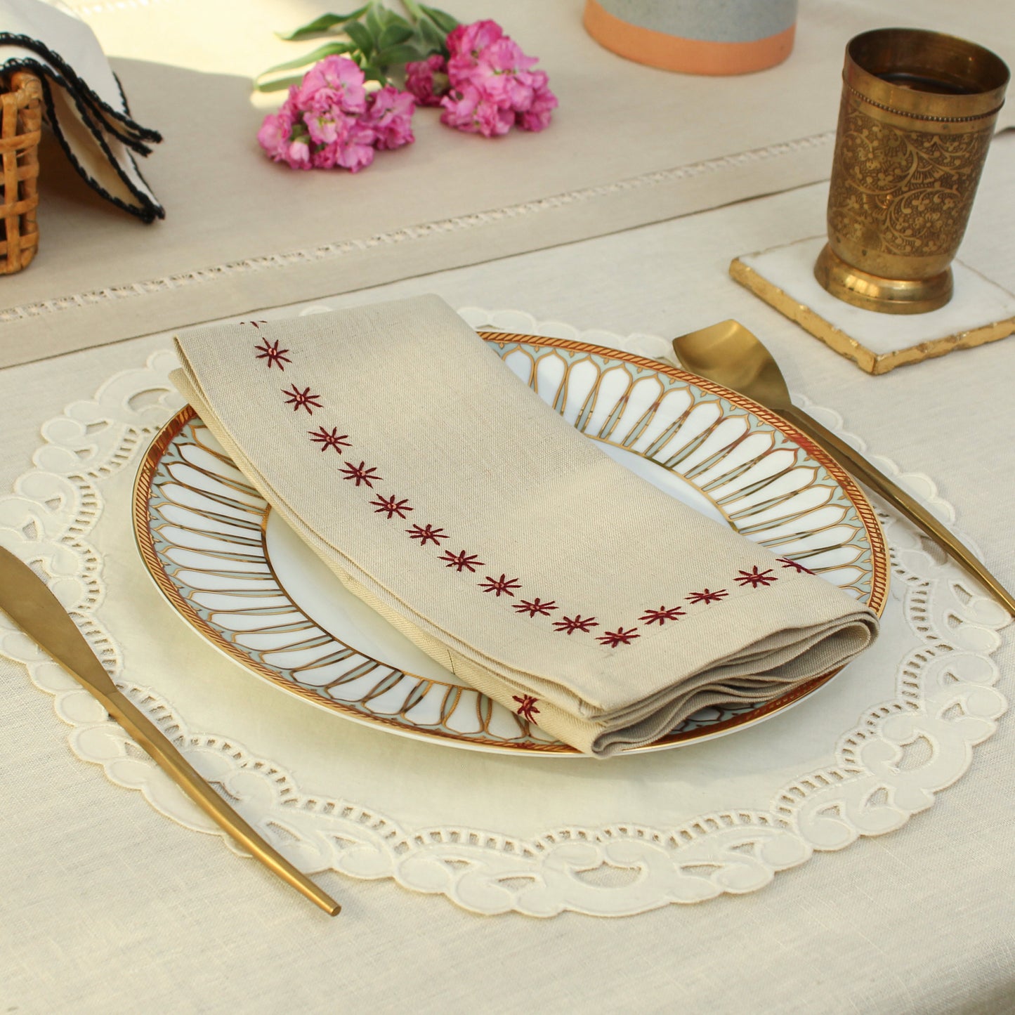 Naples Napkin-Beige