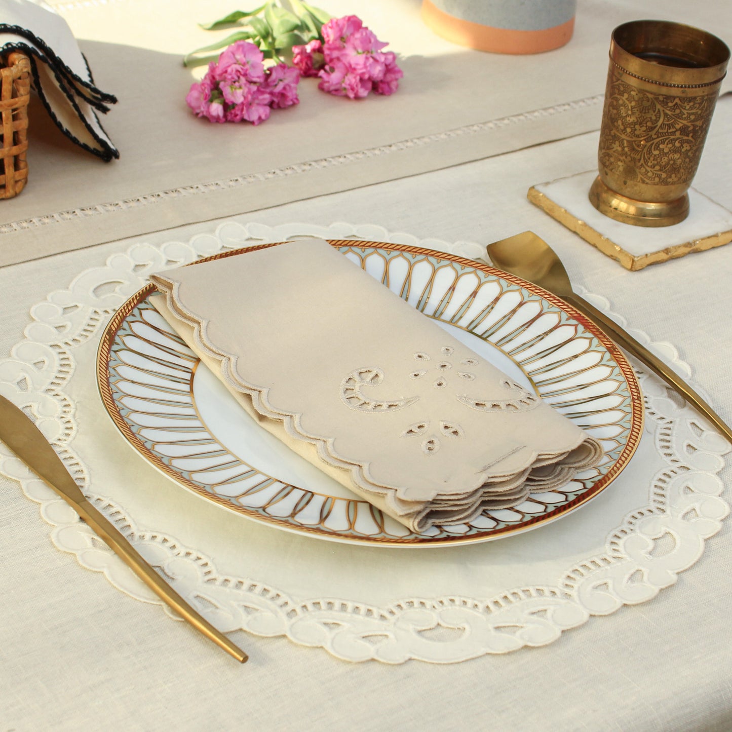 Sahr Napkin-Beige