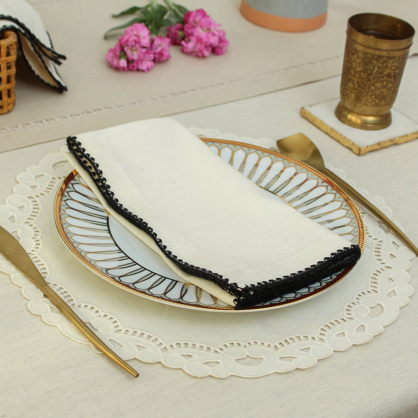 Balos Napkin-Ecru