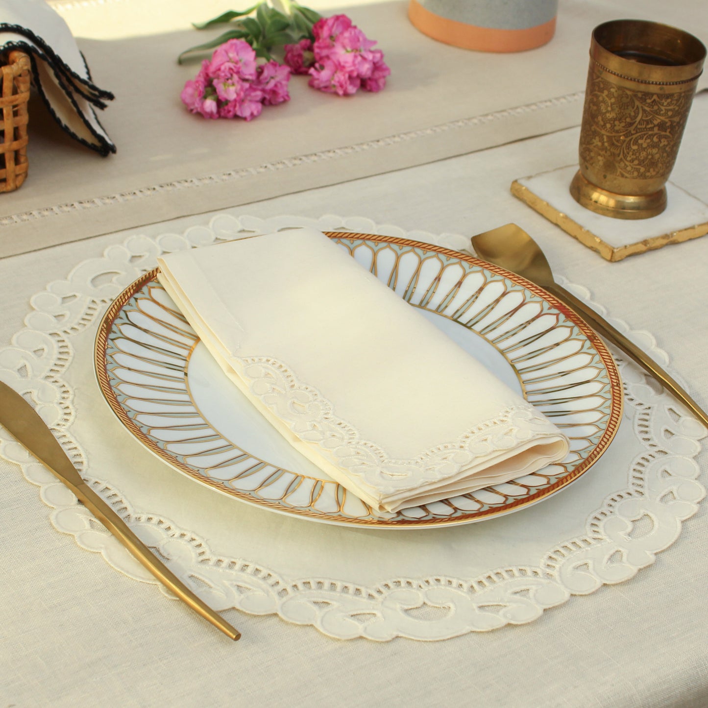 Rooh Napkin-Ecru