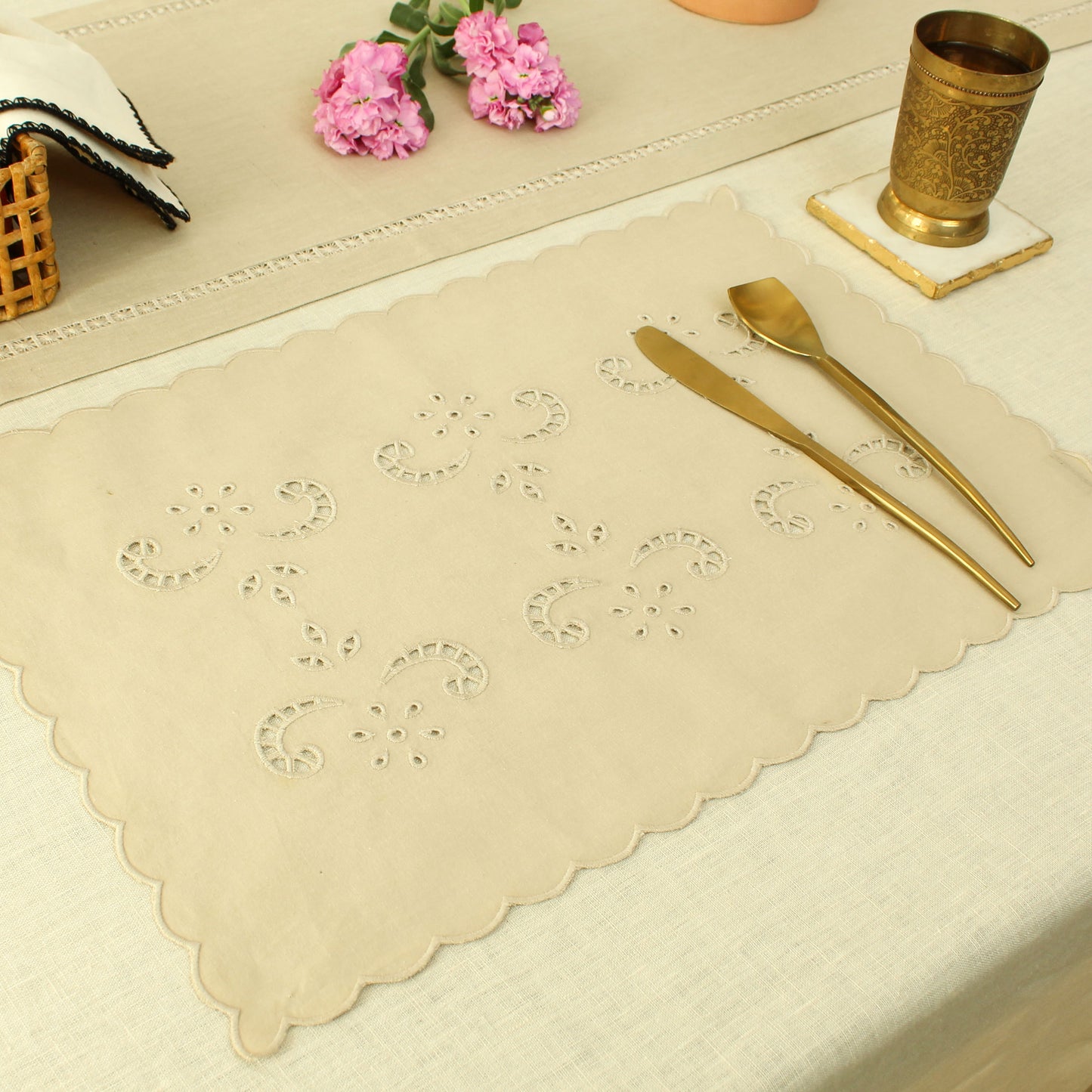 Sahr Placemat-Beige