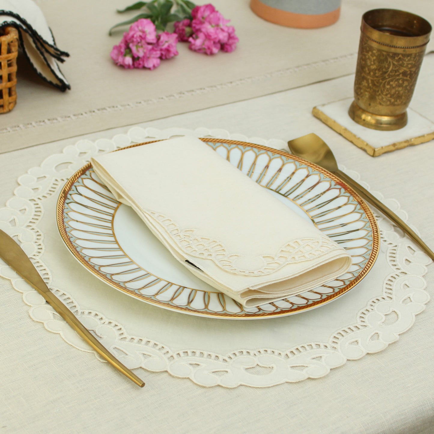 Aada Napkin-Ecru
