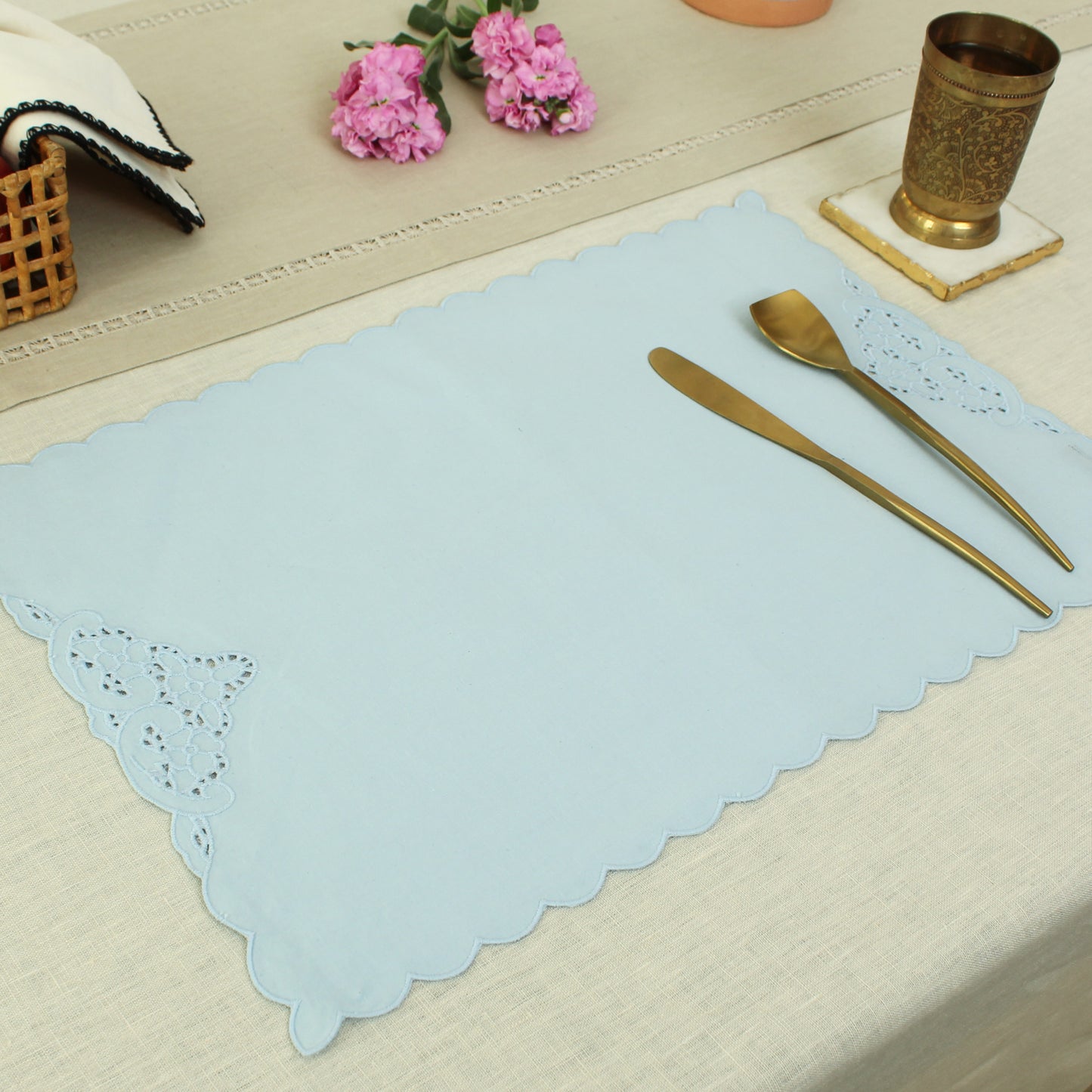 Bahar Placemat-Blue