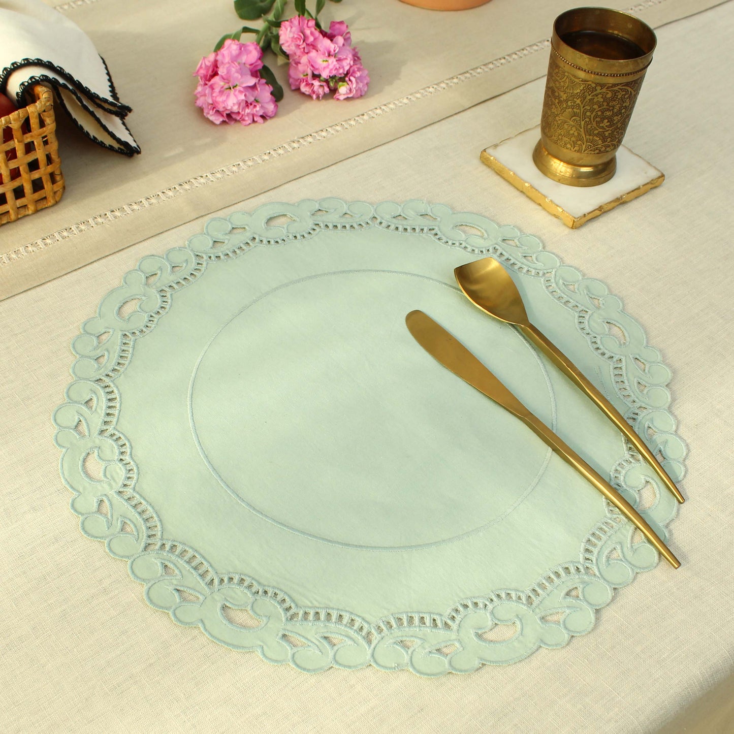 Rooh Placemat-Green