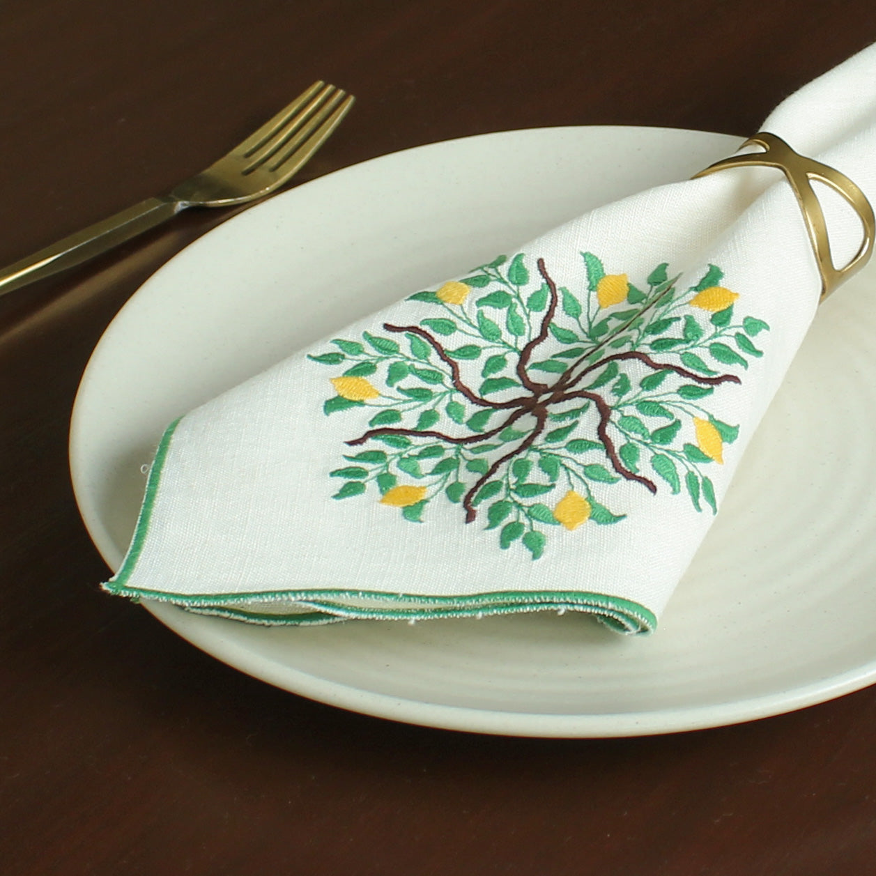Aspen Napkin-Ecru