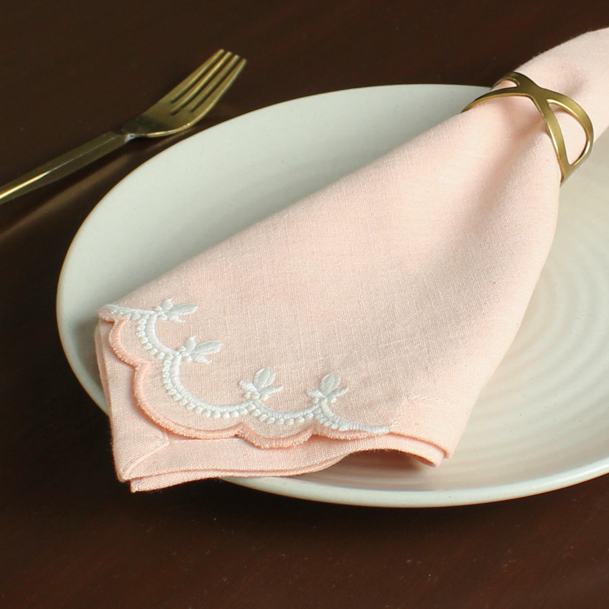 Cherry-Blossom Napkin-Pink