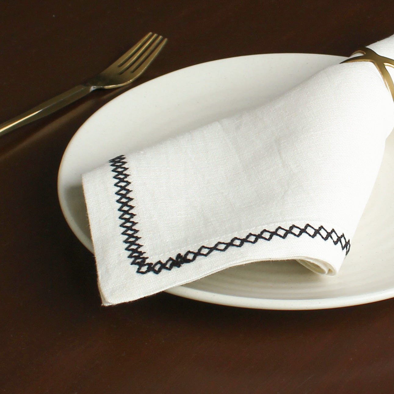 Agonda Napkin-Ecru