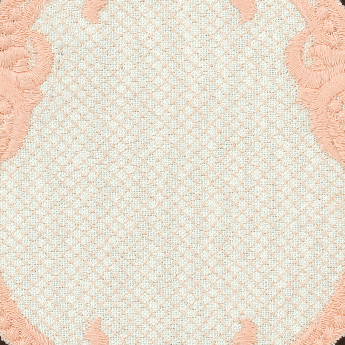 Cherry Blossom Cocktail Napkin-Ecru