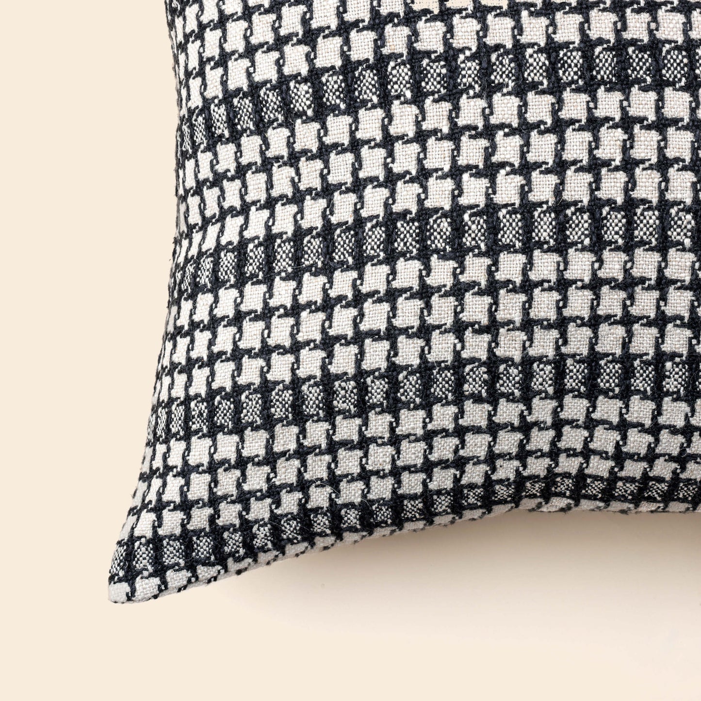 Ebony Cushion Cover-Black