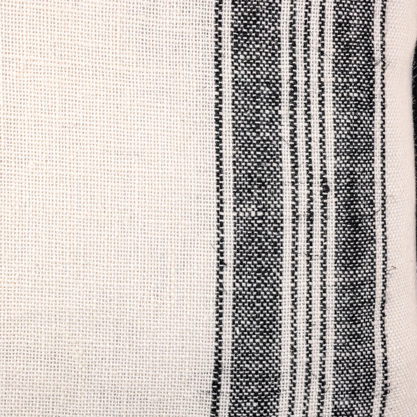 Swan Cushion Cover-Black