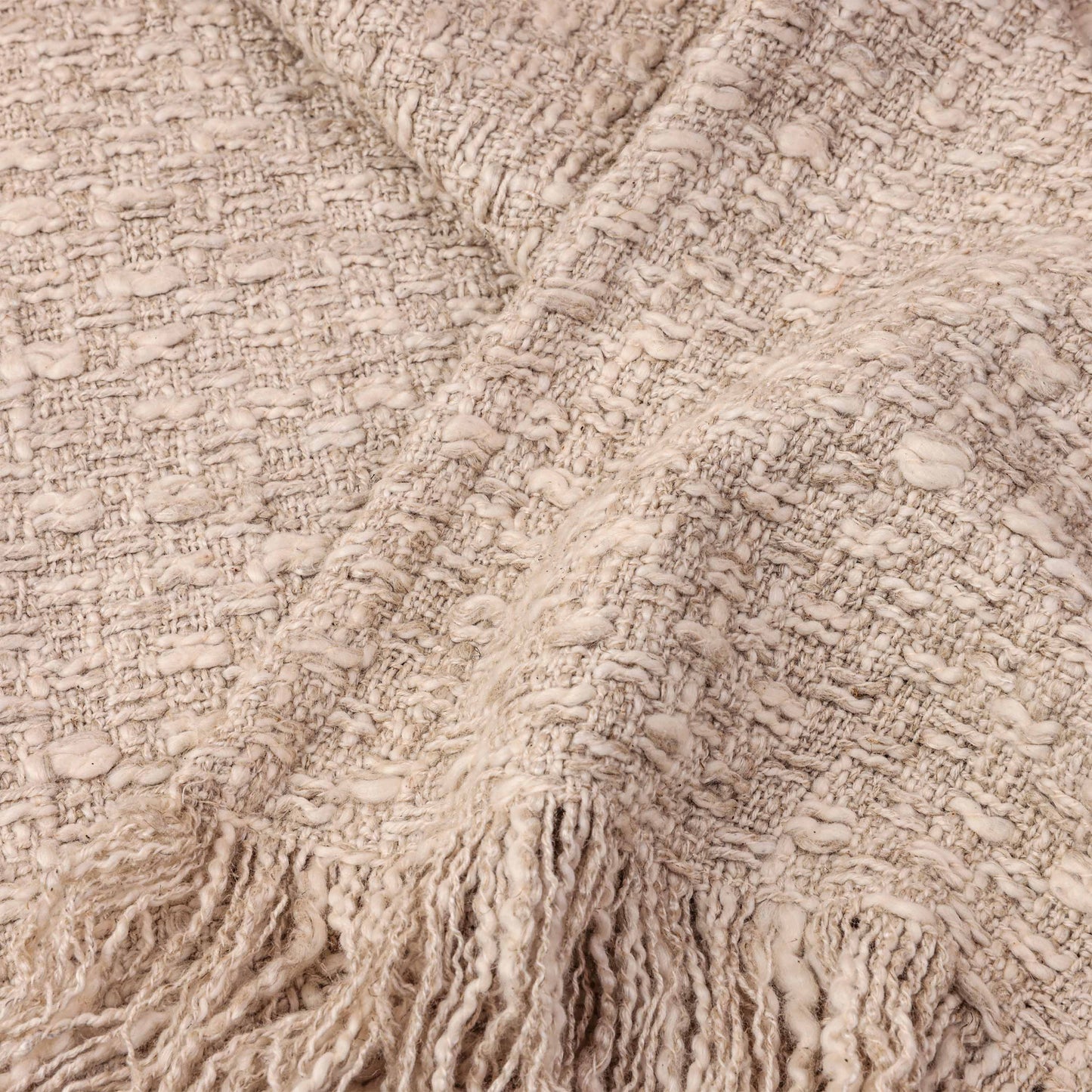 Snowy Throw-Natural