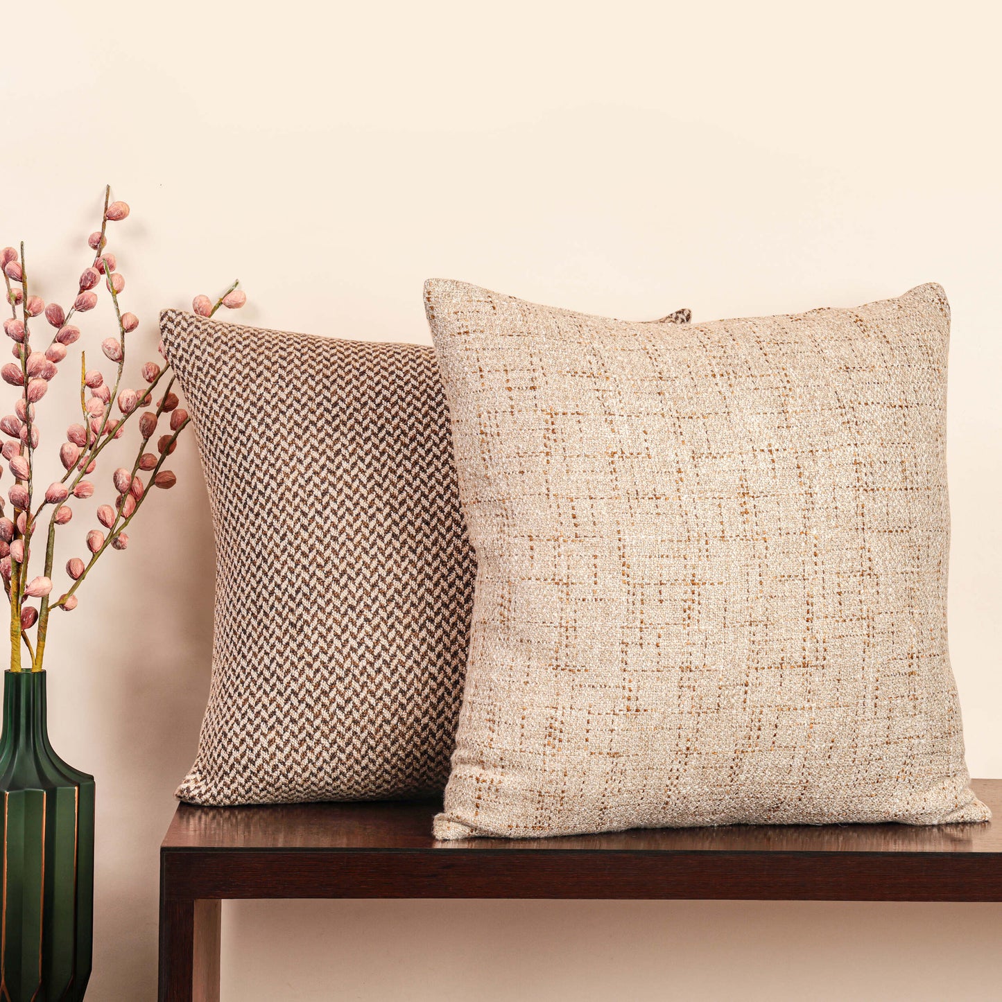 Himalayan Birch Cushion Cover-Brown