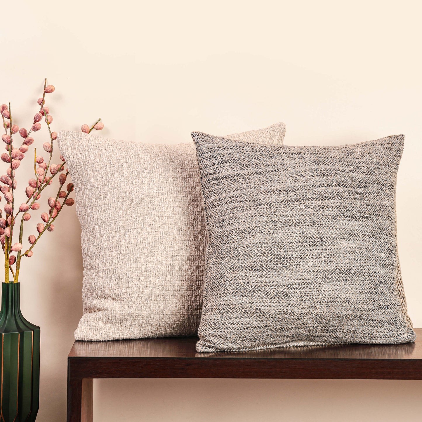 Nigra Cushion Cover-Grey