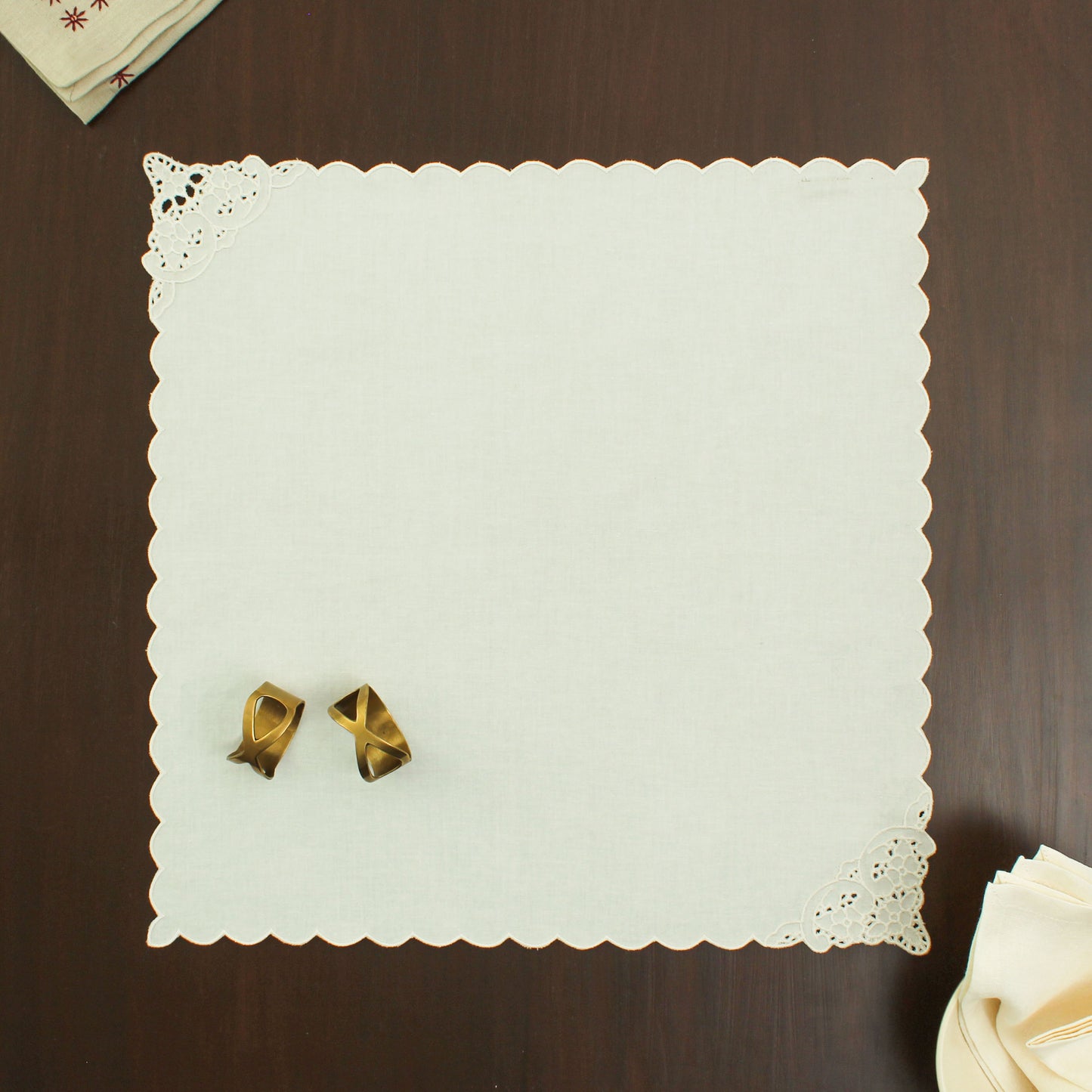 Bahar Napkin-Ecru