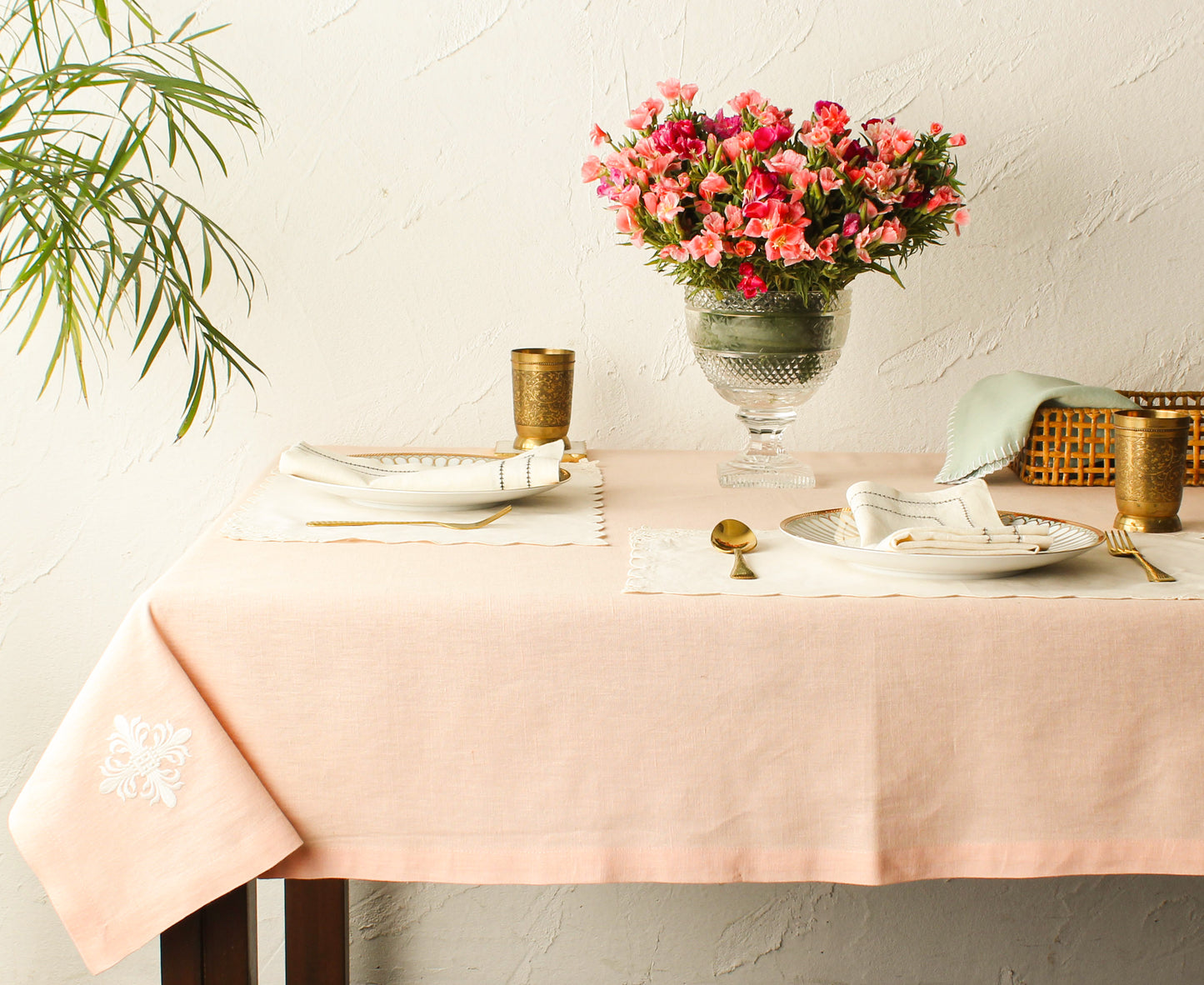 Cherry Blossom Tablecloth-Pink