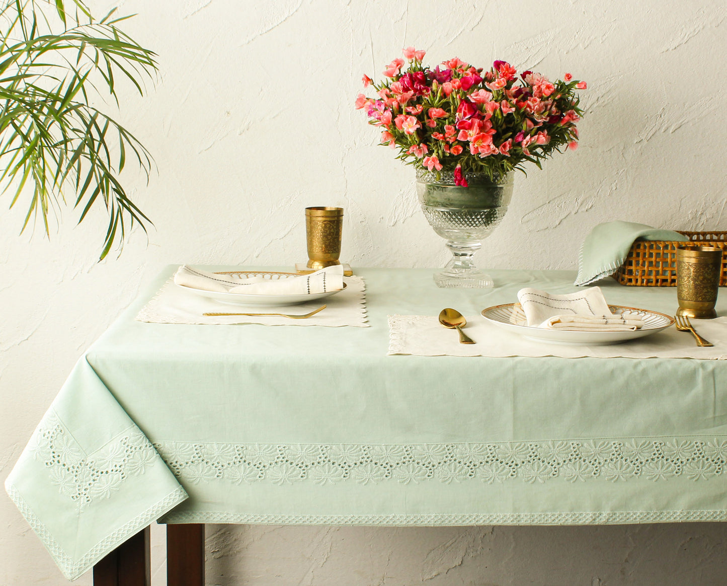 Ketti Table Cloth-Green
