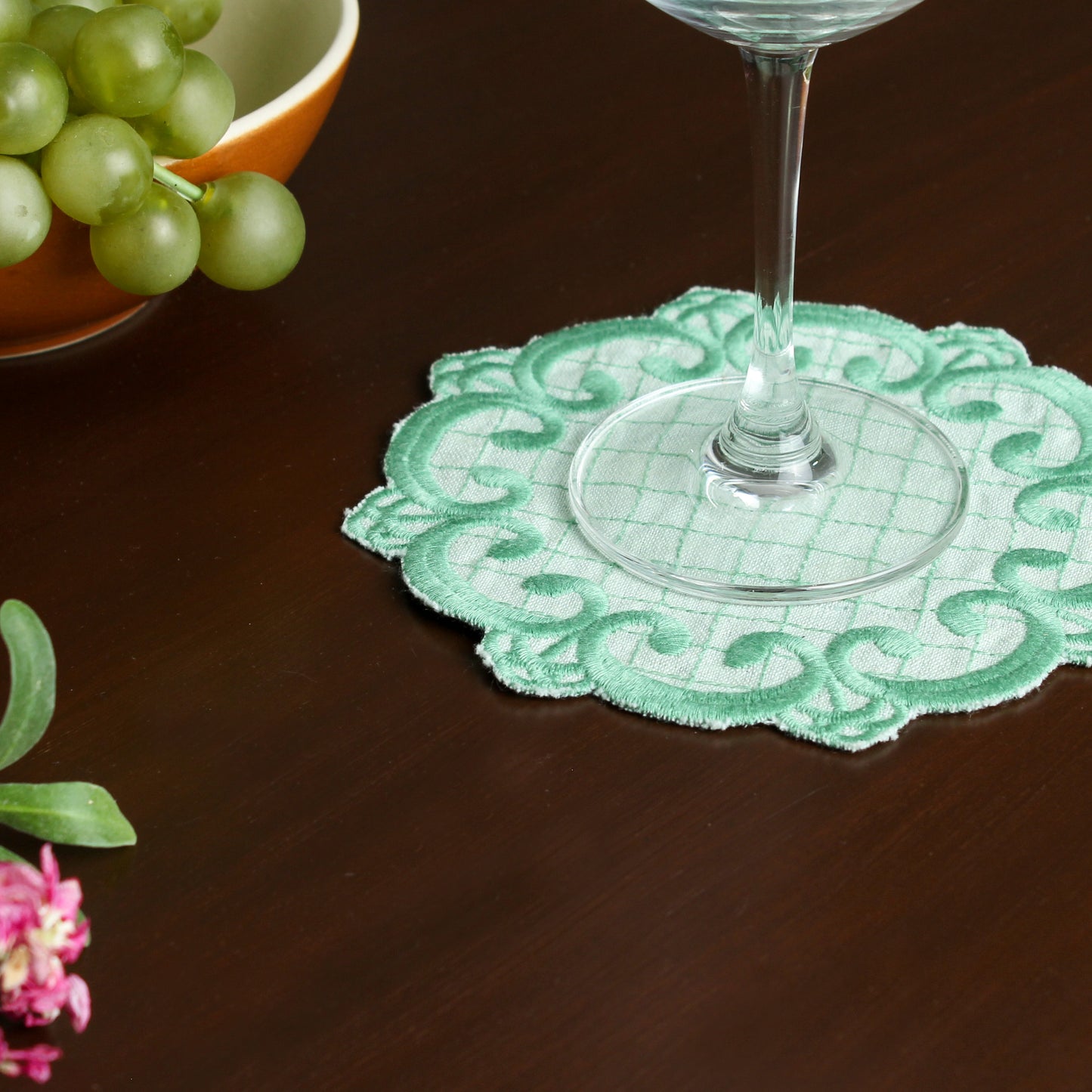 Jade Cocktail Napkin-Green