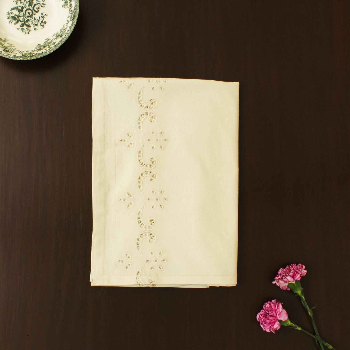 Sahr Table Cloth-Ecru