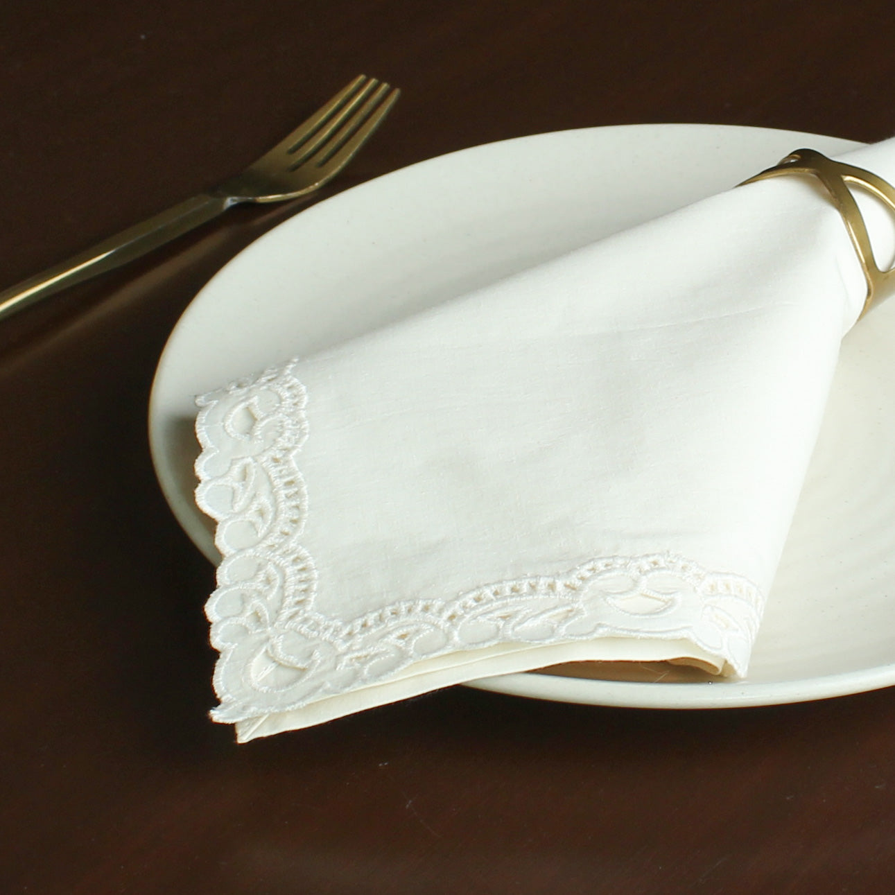 Rooh Napkin-Ecru