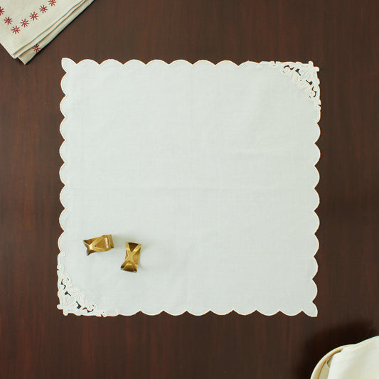 Noor Napkin-Ecru