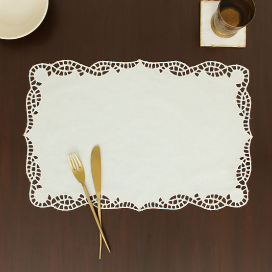 Aada Placemat-Ecru
