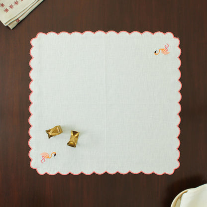 Flamingo Napkin-Pink