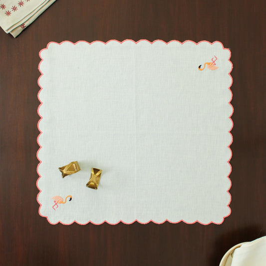 Flamingo Napkin-Pink