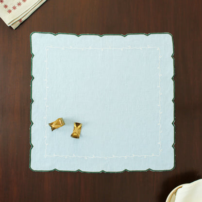 Filgree Napkin-Blue