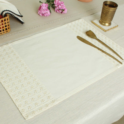 Lyra Placemat-Ecru
