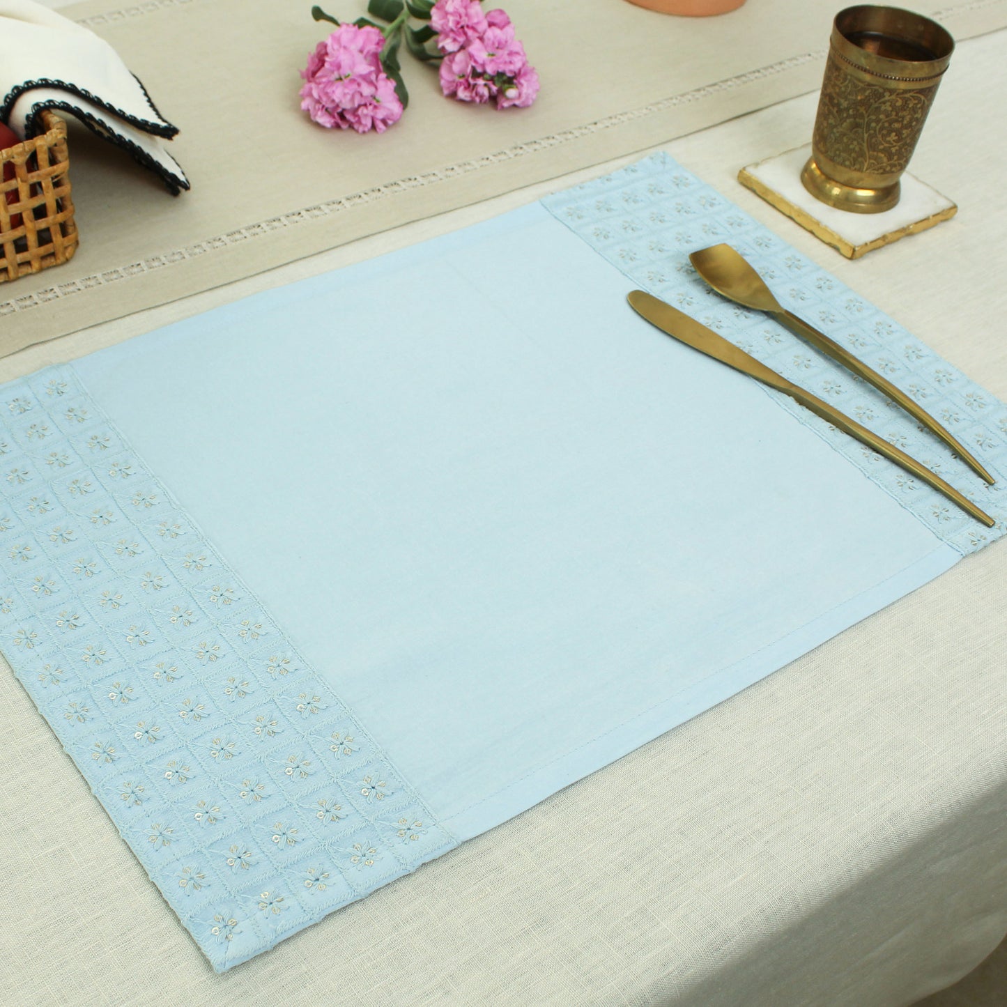 Lyra Placemat-Blue