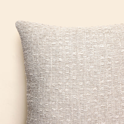 Snowy Cushion Cover-Natural