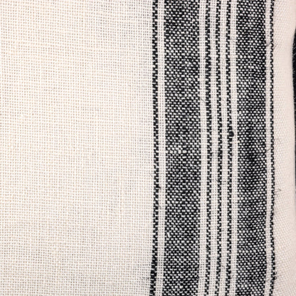 Swan Cushion Cover-Black