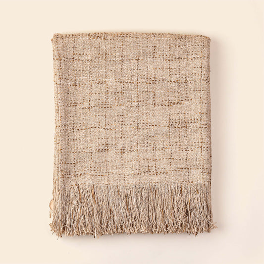 Himalyan Birch Throw-Brown