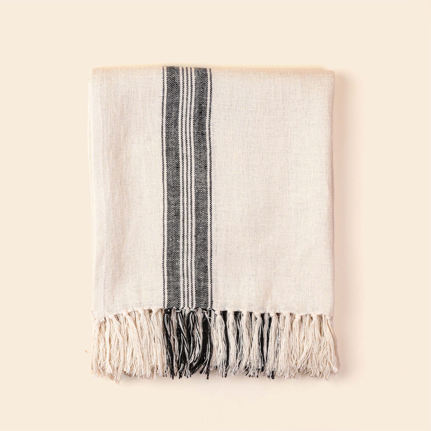 Swan Throw-Black