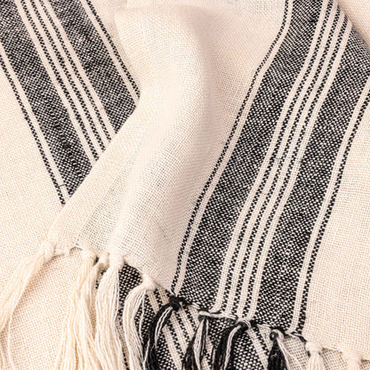 Swan Throw-Black
