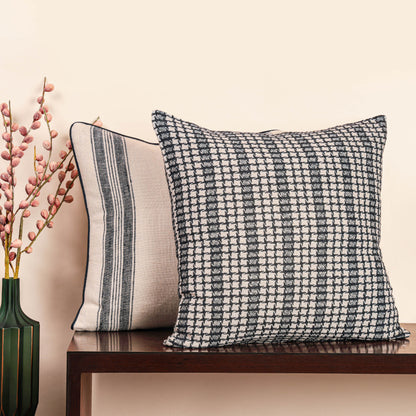 Ebony Cushion Cover-Black