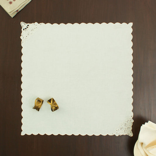 Bahar Napkin-Ecru