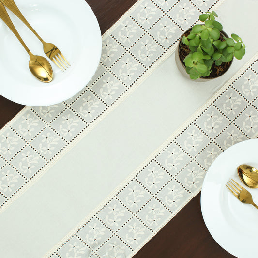 Nubra Runner-Ecru