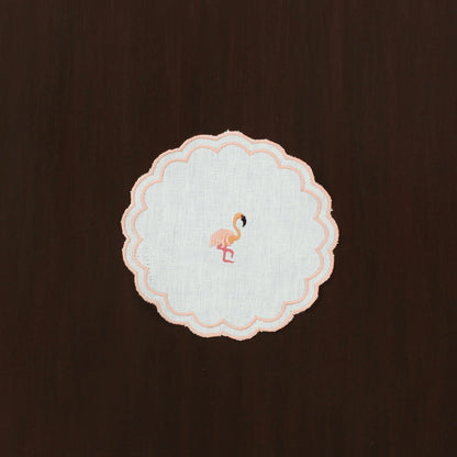 Flamingo Cocktail Napkin-Pink