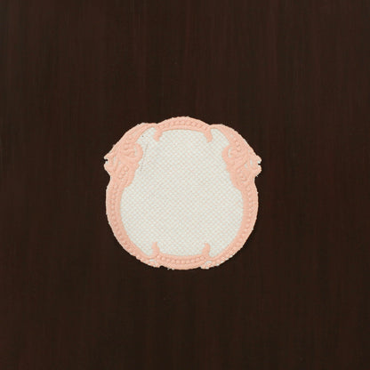 Cherry Blossom Cocktail Napkin-Ecru